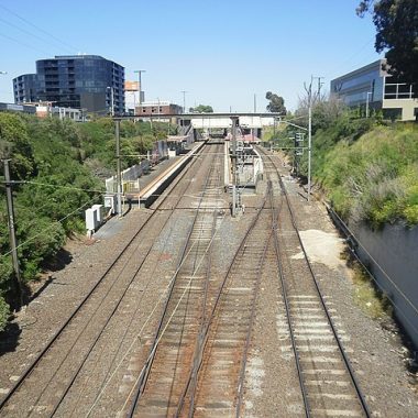 Moorabbin train station 2021
